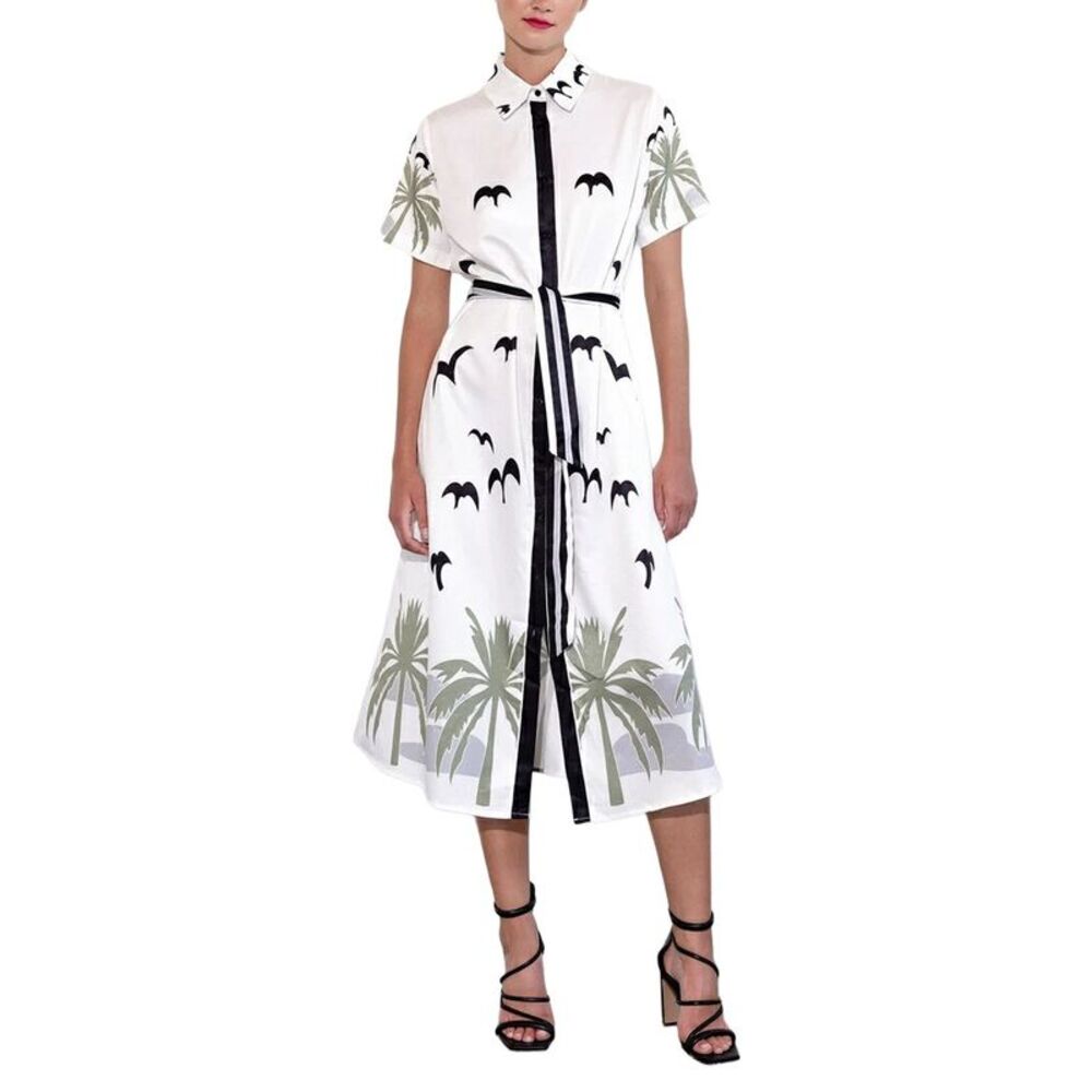 Amina Glam Womens  Midi Dress